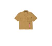 Alpha Industries Aloha Safari Shirt Camisas Talla L - Verde caqui