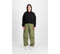 Alpha Industries Alpha Essentials Rubber Logo Hoodie Sudaderas y sudaderas con capucha Talla L - Negro