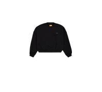Alpha Industries Alpha Essentials Rubber Logo Sweatshirt Sudaderas Talla L - Negro