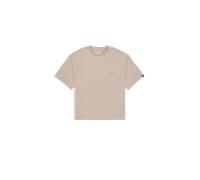 Alpha Industries Alpha Essentials Rubber Logo T-Shirt Camisetas Talla S - Beige