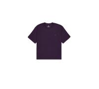 Alpha Industries Alpha Essentials Rubber Logo T-Shirt Camisetas Talla S - Ciruela