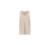 Alpha Industries Alpha Essentials Rubber Logo Tank Camisetas Talla L - Beige