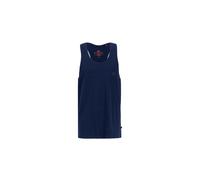 Alpha Industries Alpha Essentials Rubber Logo Tank Camisetas Talla XL - Azul oscuro