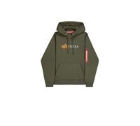 ALPHA INDUSTRIES Alpha Label Hoody Sudadera Hombre (Pack de 1)
