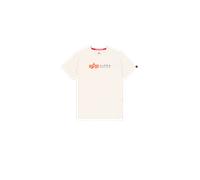 Alpha Industries Alpha Label Puff Print T-Shirt Camisetas Talla XL - Blanco