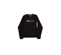 Alpha Industries Alpha Label Sweatshirt Sudaderas Talla 3XL - Negro