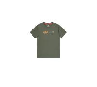 ALPHA INDUSTRIES Camiseta dorado / oliva / blanco M dorado / oliva / blanco
