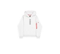 ALPHA INDUSTRIES Sudadera gris oscuro / gris moteado / rojo L gris oscuro / gris moteado / rojo