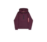Alpha Industries Alpha Puff Print Hoodie Sudaderas con capucha Talla L - Rojo