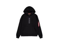 ALPHA INDUSTRIES Sudadera gris / rojo / negro / blanco M gris / rojo / negro / blanco