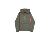 Alpha Industries Alpha Puff Print Hoodie Sudaderas con capucha Talla XL - Verde