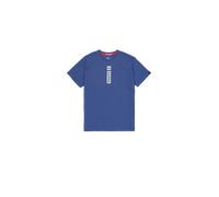 Alpha Industries Alpha Puff Print T-Shirt Camisetas Talla L - Púrpura