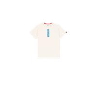 ALPHA INDUSTRIES Camiseta azul / blanco S EUR