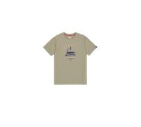 Alpha Industries Alpha Radio T-Shirt Camisetas Talla XL - Verde oliva