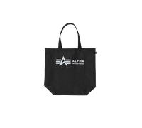 ALPHA INDUSTRIES Shopping Bag, Bolsa Shop Unisex Adulto, Negro, Talla Única