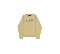 Alpha Industries Alpha Stencil Sweatshirt Sudaderas Talla 3XL - Verde oliva