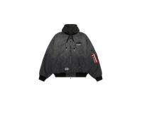 Alpha Industries ALPHA X AAPE REVERSIBLE PADDED MA-1 QUILTED ALPHA X AAPE BY A BATHING APE Talla S - Negro