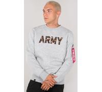 Alpha Industries Army Camo Sudadera, gris-verde, tamaño S para Hombres