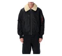 Alpha Industries B-15 Modified Reversible Chaqueta bomber para hombre Black XL