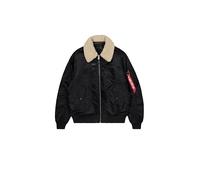 Alpha Industries B-15 Modified Reversible Chaqueta bomber para hombre Black XXL