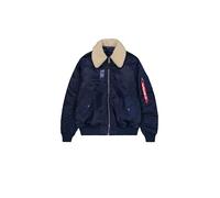 Alpha Industries B-15 Modified Reversible Chaqueta bomber para hombre Ultra Navy XS