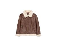 Alpha Industries B-3 Faux Leather Chaquetas de cuero Talla 2XL - Marrón