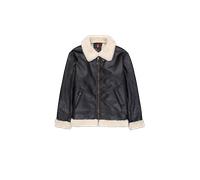 Alpha Industries B-3 Faux Leather Chaquetas de cuero Talla L - Negro