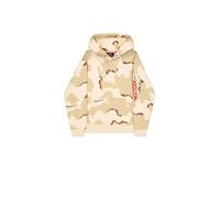 Alpha Industries Backprint Camo Hoodie para Hombre Desert Camo 91 3XL