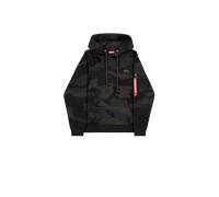 Alpha Industries Backprint Camo Hoodie Sudaderas con capucha Talla M - Camuflaje negro