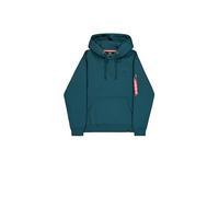 Alpha Industries Backprint Hoodie Sudaderas con capucha Talla L - Petróleo profundo