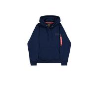 Alpha Industries Backprint Hoodie Sudaderas con capucha Talla L - Azul oscuro