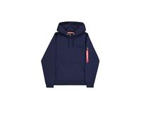 Alpha Industries Backprint Mirror Camo Hoodie para Hombre Ultra Navy S