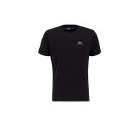 Alpha Industries Backprint Reflective Print T-Shirt Camisetas Talla S - Negro/Reflejo