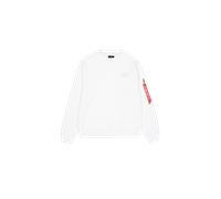 Alpha Industries Backprint Sweatshirt Sudaderas Talla XL - Blanco