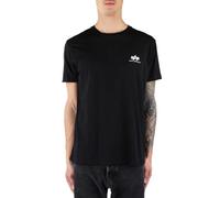ALPHA INDUSTRIES Backprint T Camiseta, Negro (Black-03), XS para Hombre
