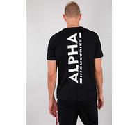Alpha Industries Backprint T Camiseta Unisex Adulto (Pack de 1)