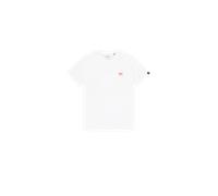 ALPHA INDUSTRIES Backprint, Camiseta Hombre, White/red, 3XL