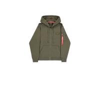 Alpha Industries Backprint Zip Hoodie Sudaderas con capucha Talla M - Verde