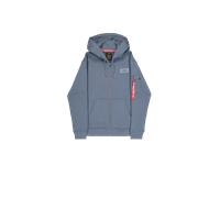 Alpha Industries Backprint Zip Hoodie Sudaderas con capucha Talla S - Azul