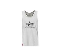 Alpha Industries Basic BB Big Logo Tank Camisetas de tirantes Talla L - Gris