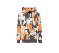 Alpha Industries Basic Big Logo Camo PP Zip Hoodie Sudaderas con capucha Talla XL -