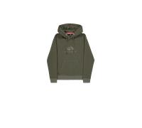 Alpha Industries Basic Big Logo Mirror Leo Hoodie Sudaderas con capucha Talla M - Verde