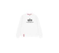 Alpha Industries Basic Big Logo Sweatshirt Sudaderas Talla L - Blanco