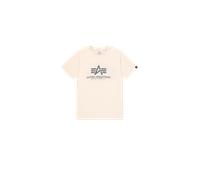 Alpha Industries Basic Big Logo T-Shirt Camisetas Talla 2XL - Blanco