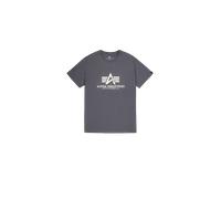 Alpha Industries Basic Big Logo T-Shirt Camisetas Talla 2XL - Gris oscuro
