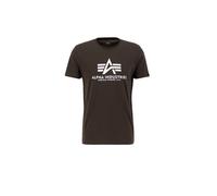Alpha Industries Basic Big Logo T-Shirt Camisetas Talla L - Verde oscuro