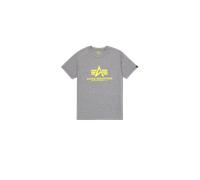 Alpha Industries Basic Big Logo T-Shirt Camisetas Talla M - Gris