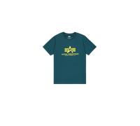 Alpha Industries Basic Big Logo T-Shirt Camisetas Talla M - Petróleo profundo