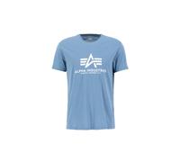 ALPHA INDUSTRIES Basic Camiseta, Azul (Airforce Blue-538), S para Hombre