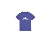 Alpha Industries Basic Big Logo T-Shirt Camisetas Talla S - Púrpura